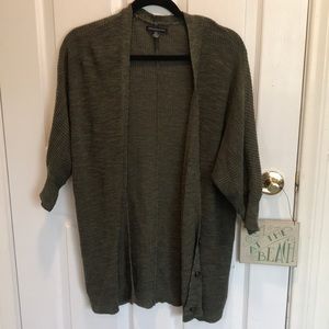 Army green cardigan AMERICAN EAGLE